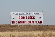 God Bless the American Flag, Wiggins, Colorado - 11-09-2018