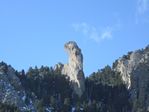 The Maiden at Boulder Flatirons by Roger J. Wendell on 01-01-2010
