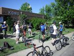 Bike to work day station at KGNU in Boulder, Colorado by Roger J. Wendell - 06-22-2011