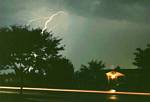Lightning Photo by Randy Wendell, Aurora, Colorado - September 1981