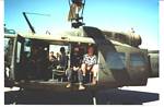 Me and Gary Kuehl Helicopter Ride 2000