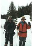 Roger and Bob Kinter near Janet's Cabin
