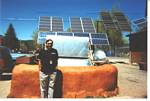 Baking Oven at Solar Energy International - April, 2002