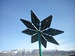 Solar Flowers at the Parachute, Colorado Rest Area by Roger J. Wendell - 04-21-2011