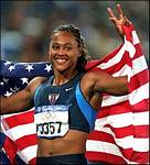Marion Jones, Sydney Olympics - 2000