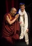His Holiness the 14th Dalai Lama of Tibet with Denver Mayor John Hickenlooper - 09-17-2006