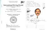 Roger J. Wendell's International Driving Permit - October 2006