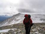 Lisa Herter at 13,700 feet on Mount Shavano - 10-29-2005