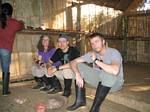 Dianne, Bryan and Graham - Amazonia, Ecuador, January 2006