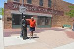 Standing on the Corner in Winslow Arizona - 04-30-2014