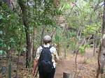 Tami Hiking at Kakadu National Park - November, 2005