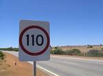 Australia 110 km Speed Limit - November, 2005