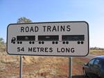 Australia 50 Metre Long Road Trains - November, 2005