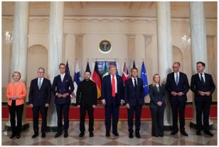 White House Meeting With Donald J. Trump and European Leaders - 08-18-2025