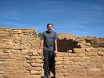 Roger J. Wendell at a Mesa Verde Surface Dwelling - 03-17-2007