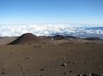 Observatories on top of Mauna Kea, Hawaii