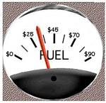 Fuel Guage Measured in Dollars