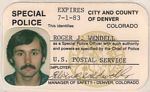 Denver Special Police, Roger J. Wendell - 07-01-1983