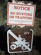 No Hunting, Zenobia, Colorado by Roger J. Wendell - Summer 2010