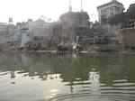 Ganges River at Varanasi, India, by Roger J. Wendell - December 4th & 5th, 2008