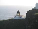 St Abb's Head Lighthouse on the east coast of Scotland - 10-13-2006