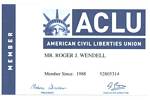 Once Upon a Time I was an ACLU Member...