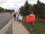 CDOT Prairie Dog Protest - May 19, 2001