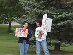 CDOT Prairie Dog Protest - May 19, 2001