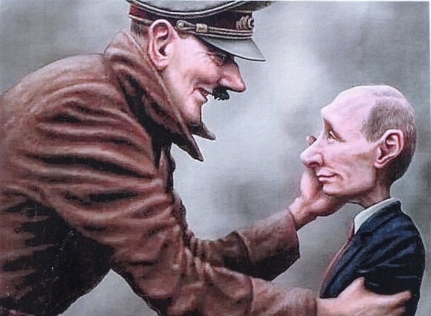 Hitler and Putin meme - March 2022