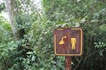 Snake Warning Sign at Iguazuzu Falls, Argentina by Roger J. Wendell 02-05-2011