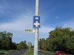Street Sign for Royal Darwin Hospital, Australia - November, 2005